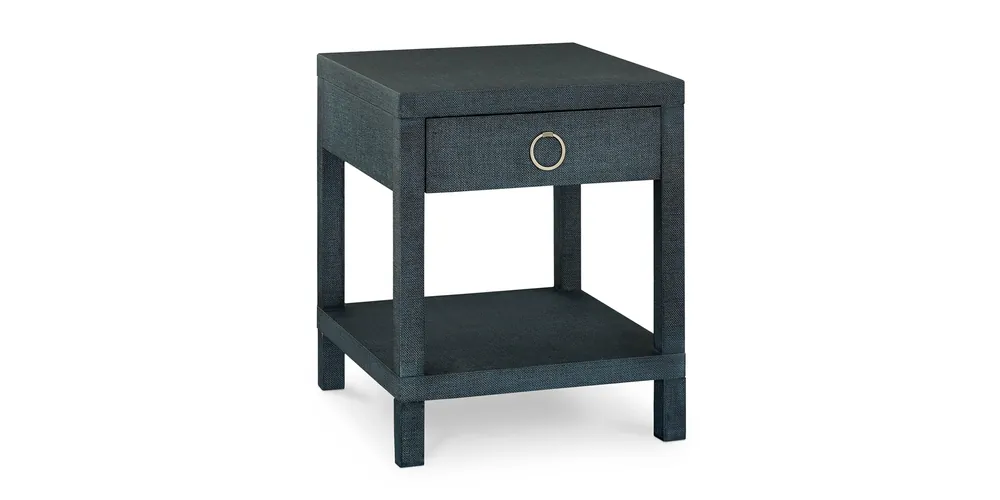 Ventura Raffia End Table - Bassett