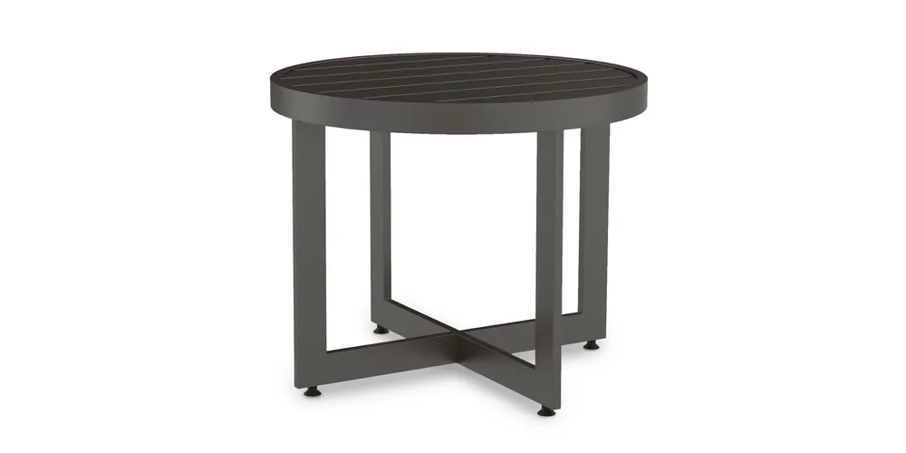 Walker Outdoor Round End Table - Bassett