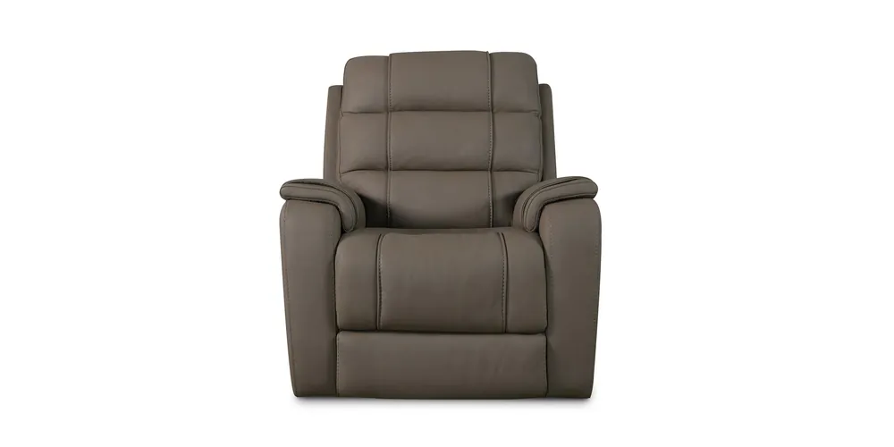 Wendell Leather Power Recliner - Bassett