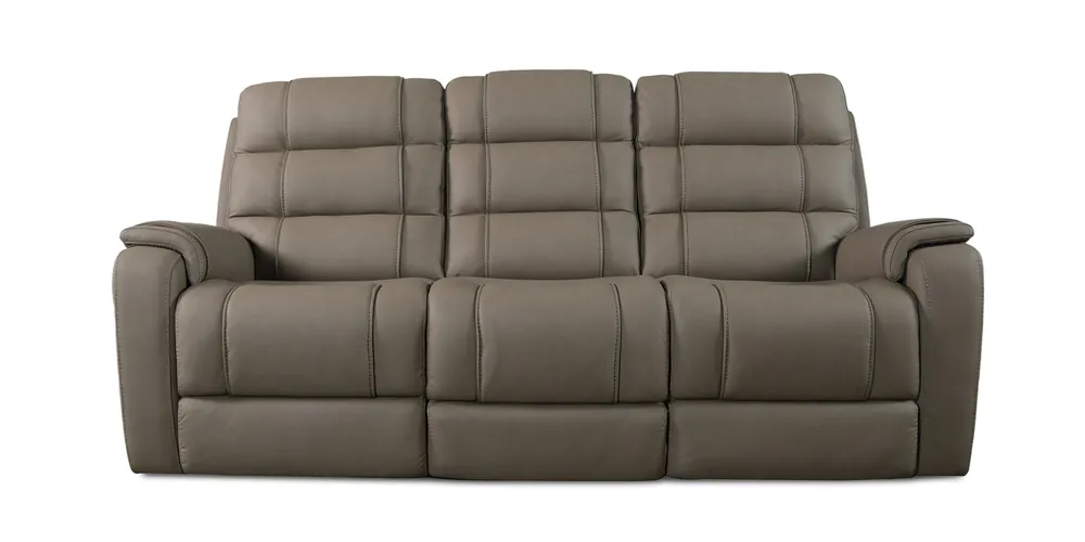 Wendell Leather Power Reclining Sofa - Bassett