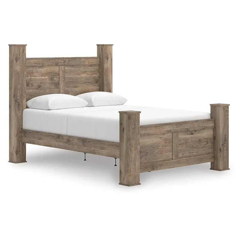 Rusticott Queen Poster Bed - Signature Design by Ashley®