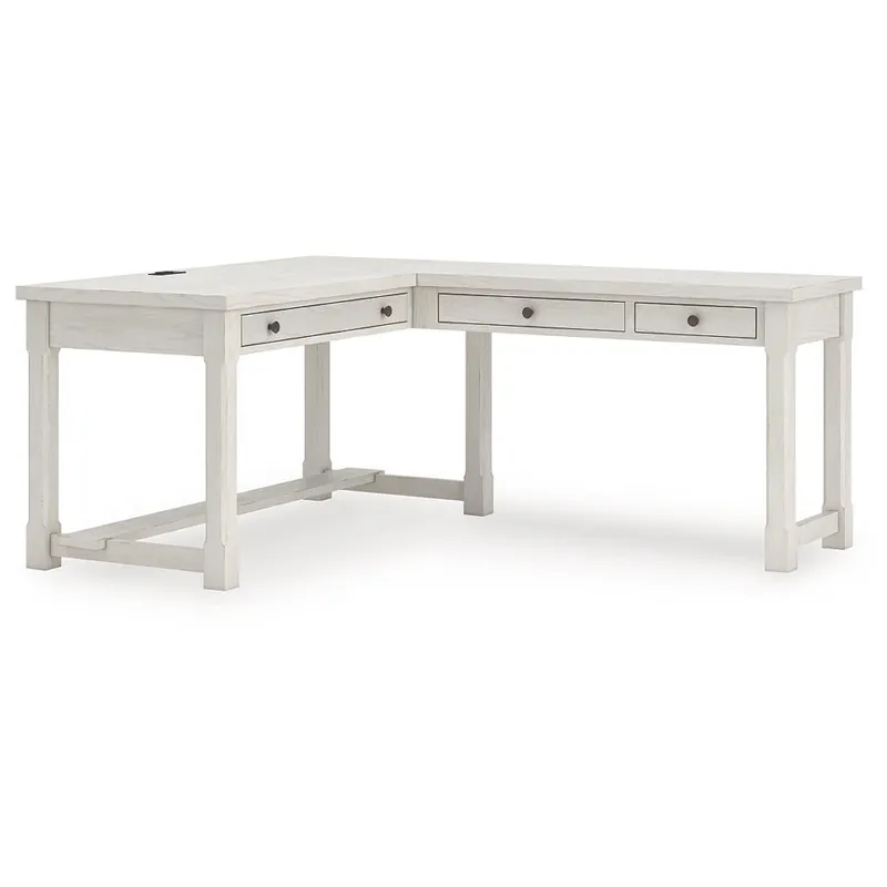 Robbinsdale L-Shaped Home Office Desk