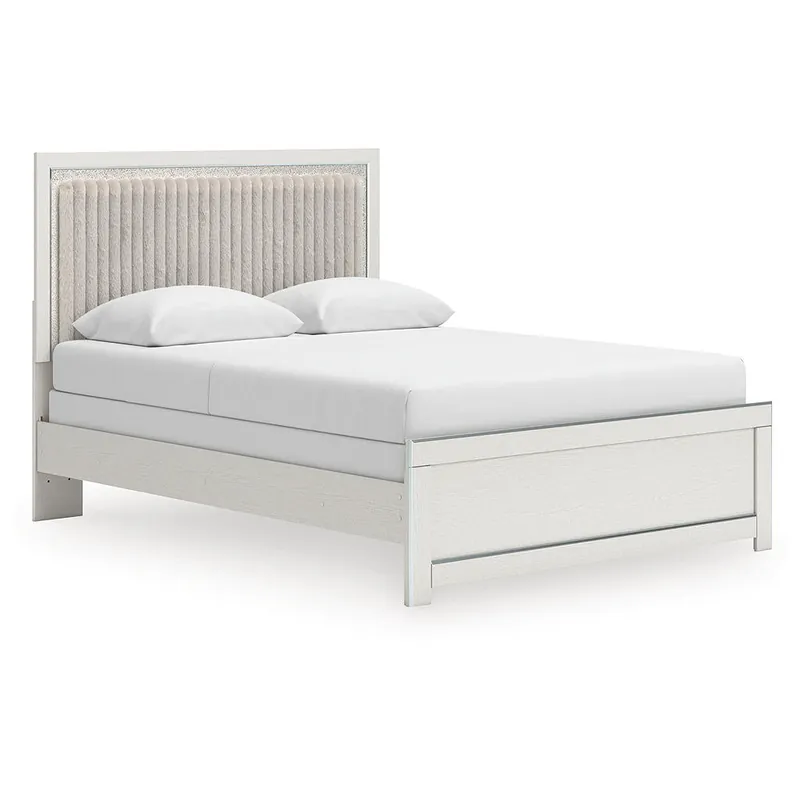 Zuraleus Queen Upholstered Panel Bed - Signature Design by Ashley®