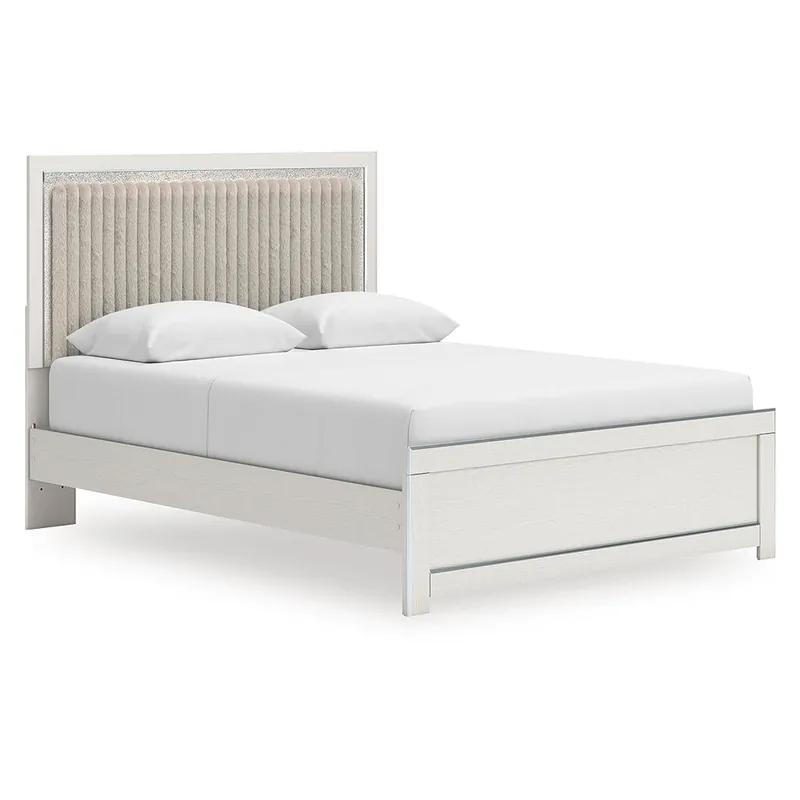 Zuraleus Queen Upholstered Panel Bed - Signature Design by Ashley®