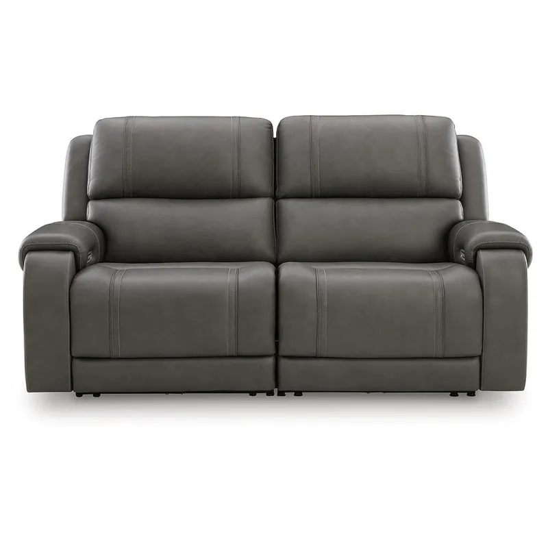 5Z - Pittson 2-Piece Power Reclining Sectional Loveseat