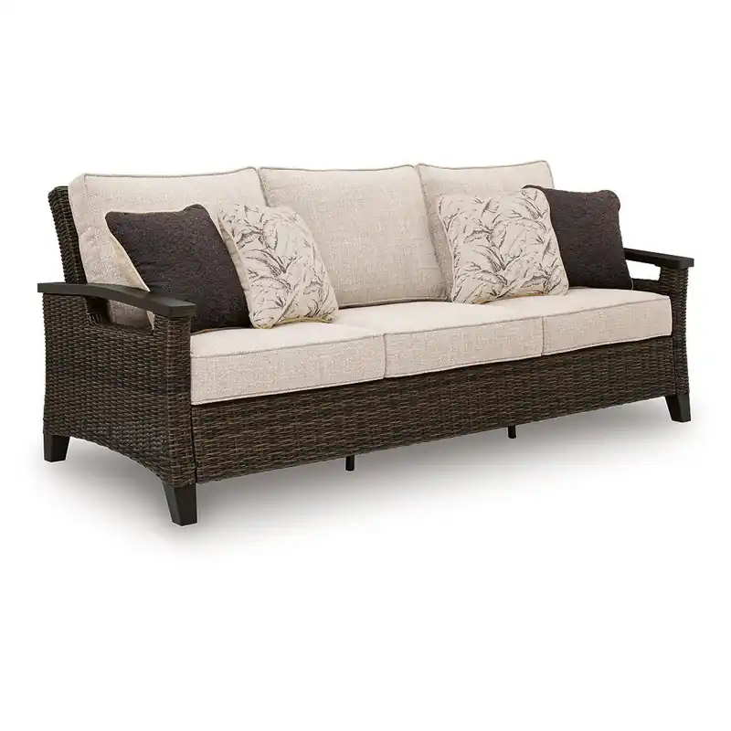 Monterey Point Outdoor Sofa with Cushion - Signature Design by Ashley®
