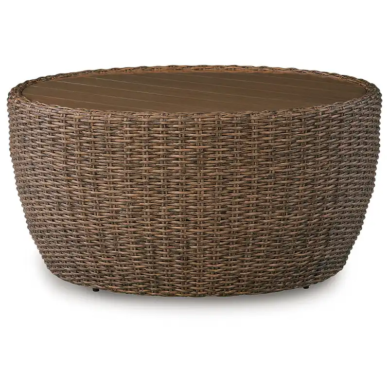 Double Point Outdoor Coffee Table - Signature Design by Ashley®