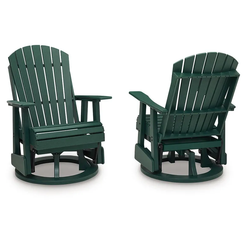 Shell Beach Outdoor Swivel Glider Chair - Signature Design by Ashley®