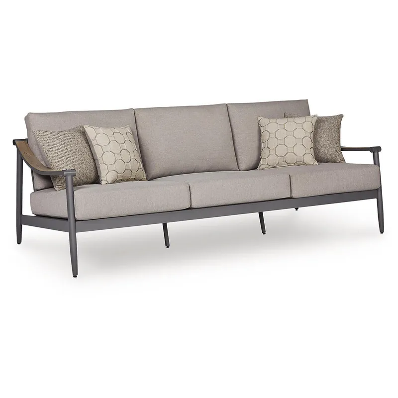 Ocean Beach Outdoor Sofa with Cushion - Signature Design by Ashley®
