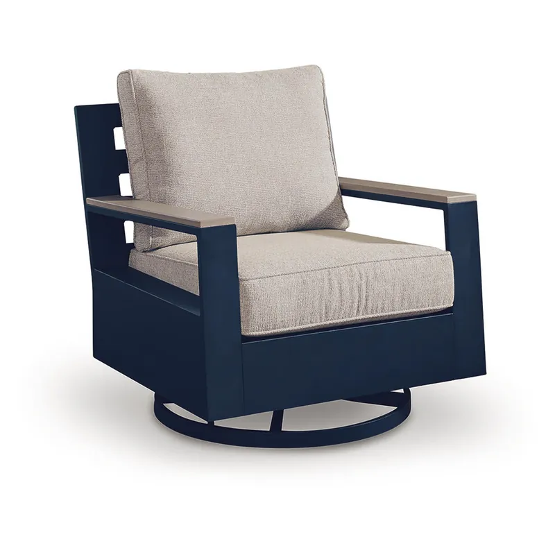 East Beach Outdoor Swivel Glider Chair with Cushion - Signature Design by Ashley®