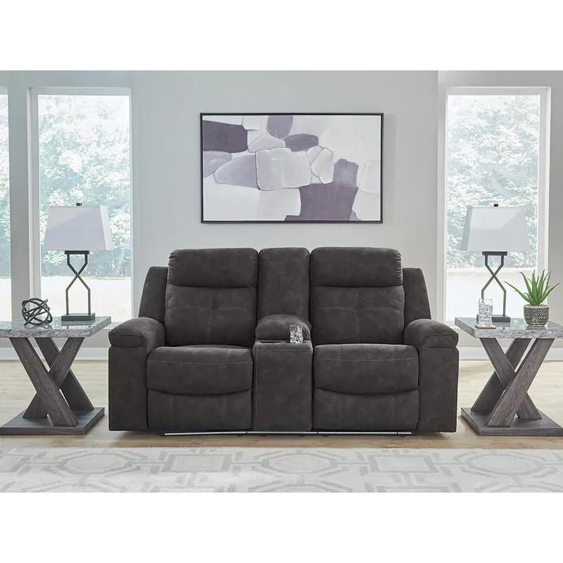 Brysonview Reclining Loveseat with Console - Benchcraft®
