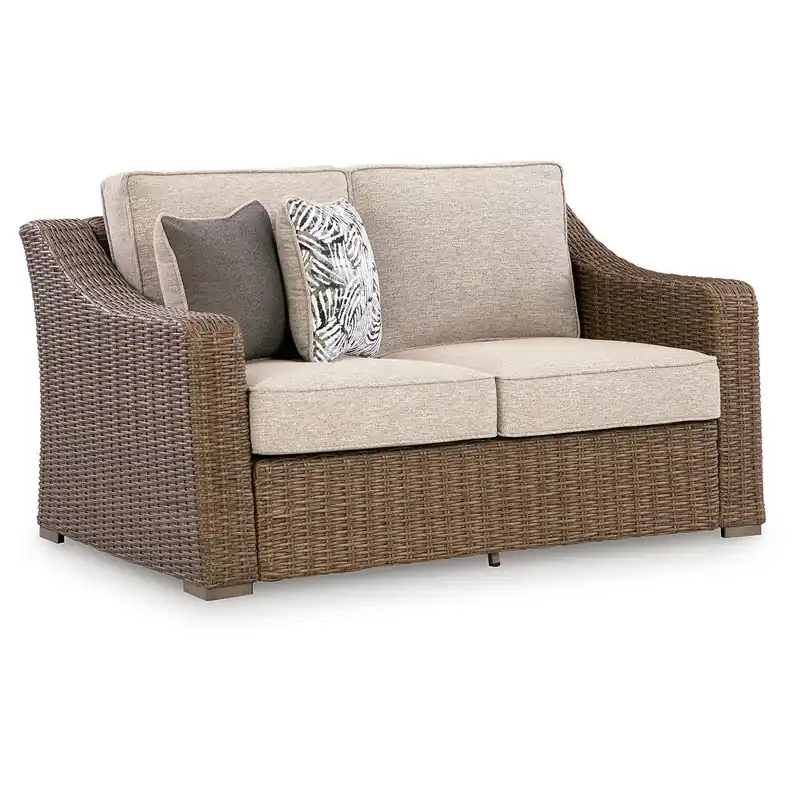 Laguna Heights Outdoor Loveseat with Cushion - Signature Design by Ashley®