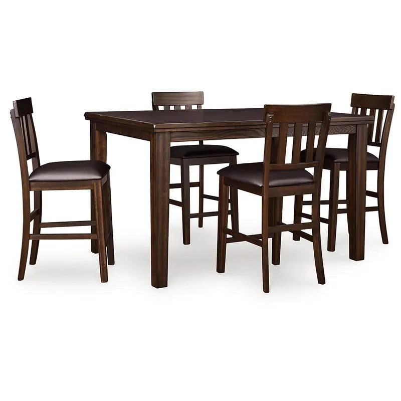 Haddigan Counter Height Dining Table and 4 Barstools - Ashley®