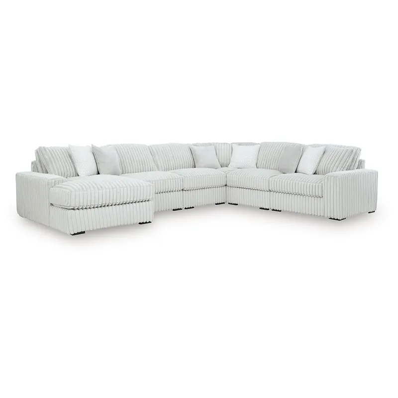 Stupendous 6-Piece Sectional with Chaise