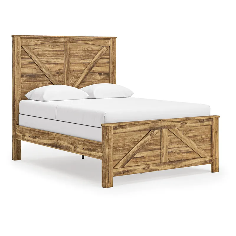 Maystonna Queen Crossbuck Panel Bed - Signature Design by Ashley®