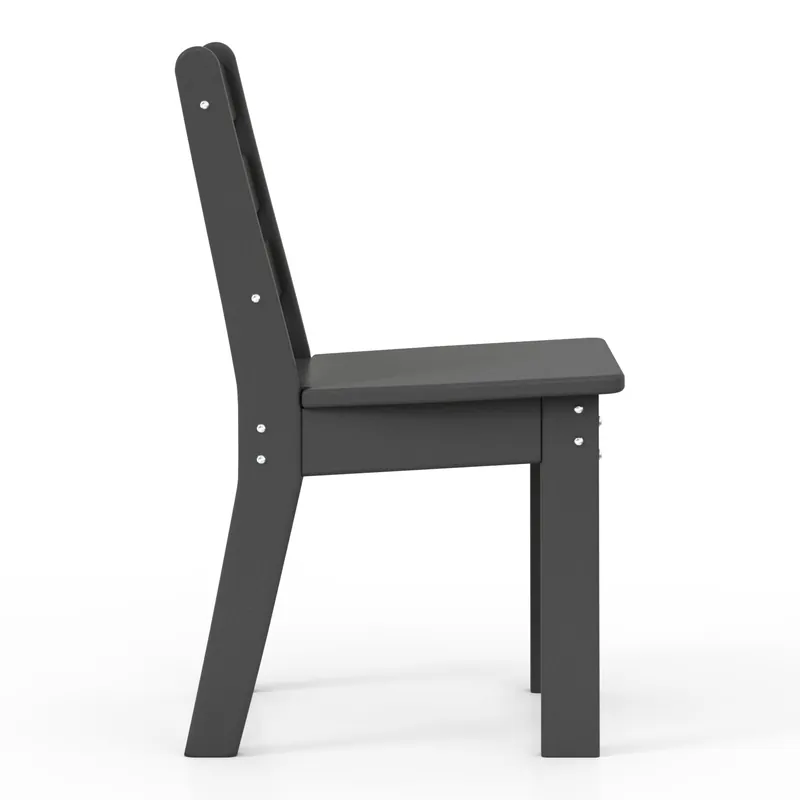 Tiny Terraces Kids' All-Weather Outdoor Dining Chair (Set of 2)