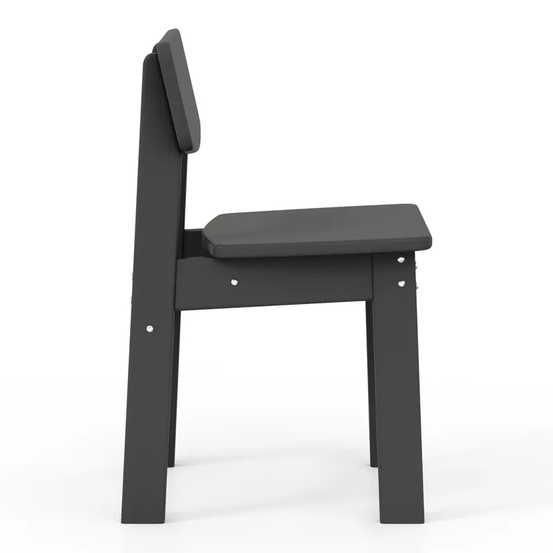 Tiny Terraces Essentials Kids' All-Weather Outdoor Dining Chair (Set of 2)