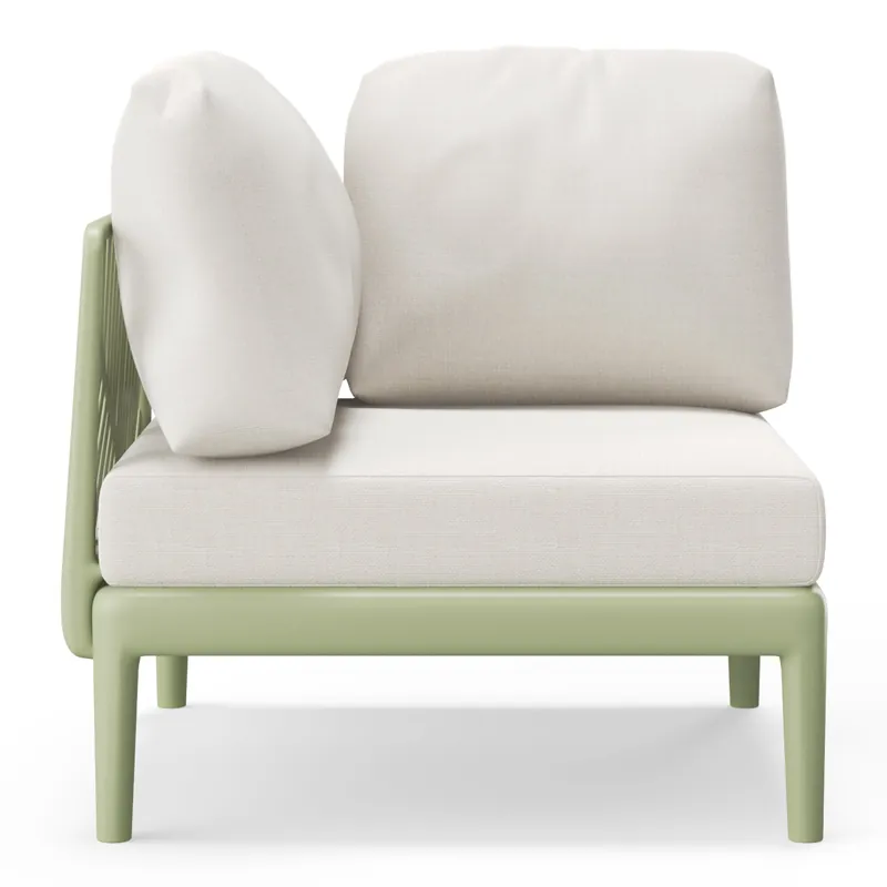 Polyform Deep Seating Corner Chair with Cushions - Seahawk Designs