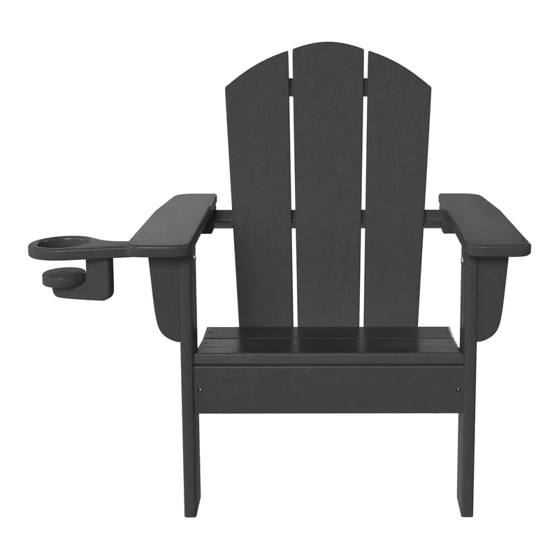 Tiny Terraces Kids Adirondack Chair with Cup Holder (Set of 2) - Seahawk Designs