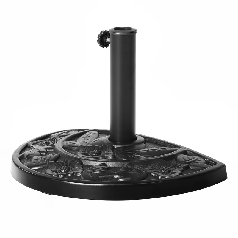 Kona Freestanding Resin Half Umbrella Base - Seahawk Designs