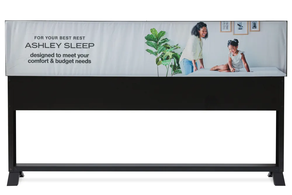 StoreDisplay King Metal Bedding Fixture - Ashley®