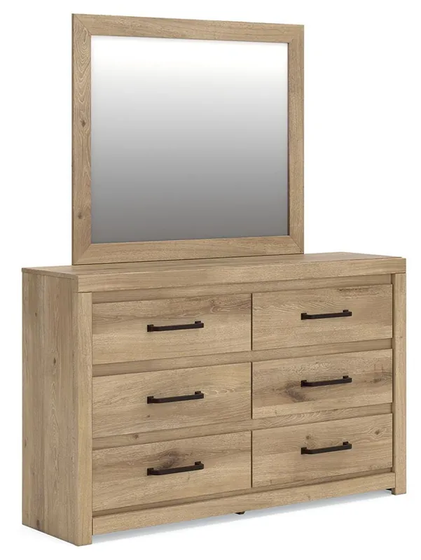 Brozmont Dresser and Mirror - Benchcraft®