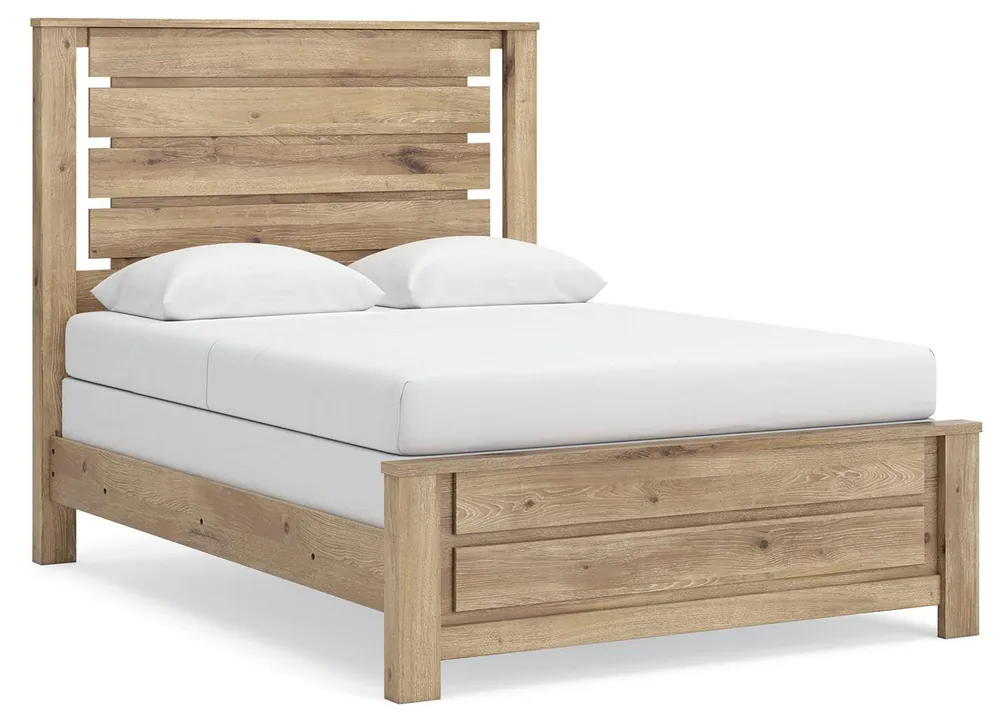 Brozmont Queen Panel Bed - Benchcraft®