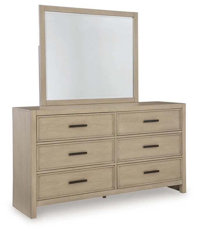 Calmoro Dresser and Mirror - Signature Design by Ashley®
