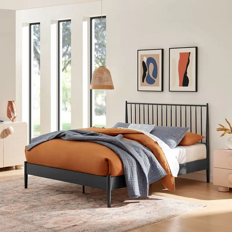 Adair Metal Spindle Platform Bed by Modway
