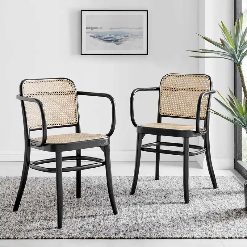 Winona Wood Dining Chair Set of 2 by Modway