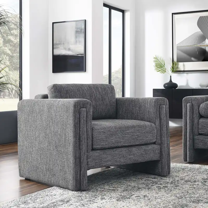 Visible Fabric Armchair by Modway