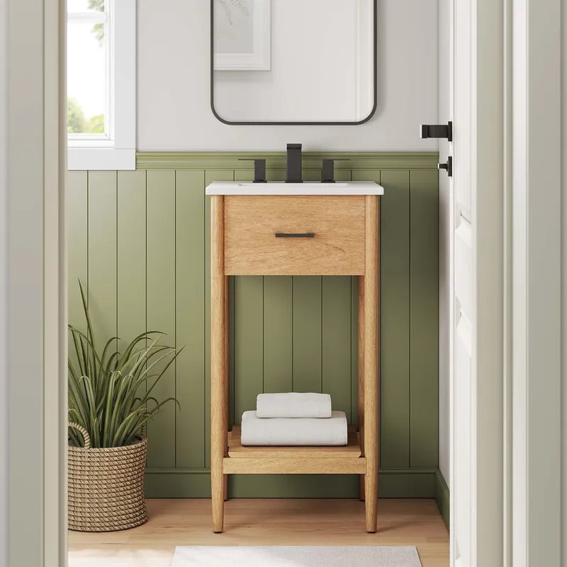 Zaire Bathroom Cabinet Basin Not Included by Modway