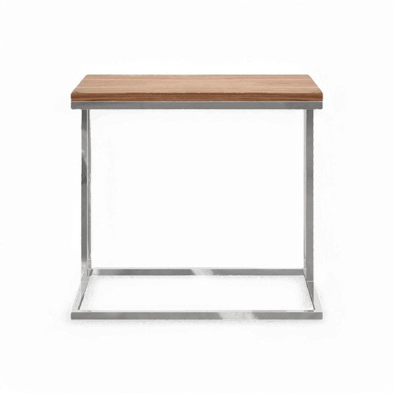 Zary Side Table Walnut - Modani Furniture