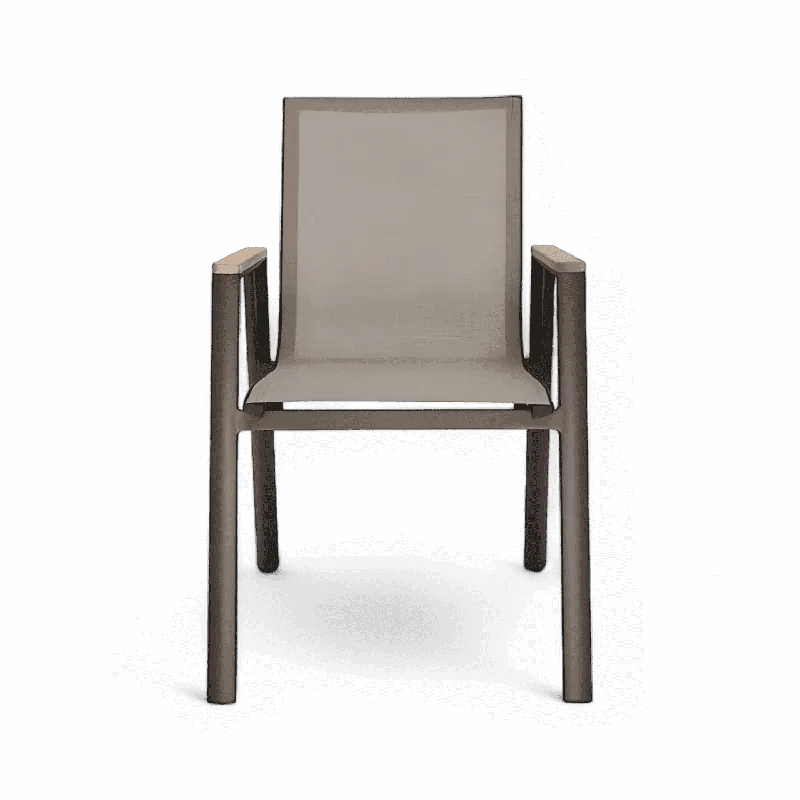 Aviana Outdoor Dining Chair Taupe - Modani Furniture
