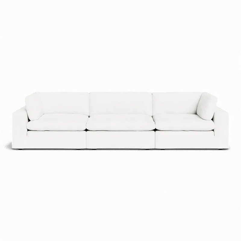 Bloom 3-Piece Modular Sofa White