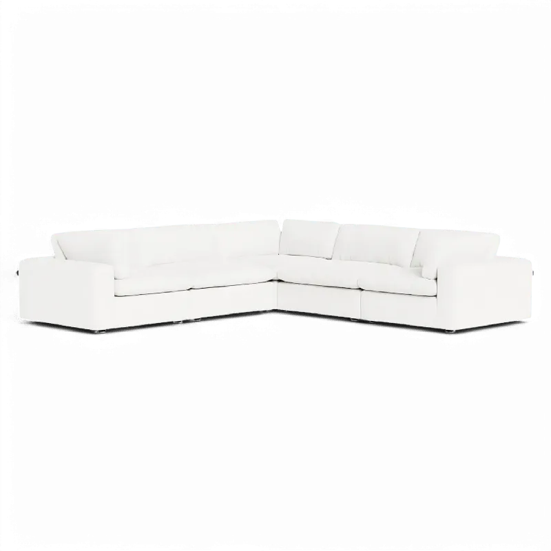 Bloom Sectional Modular Sofa White - Modani Furniture