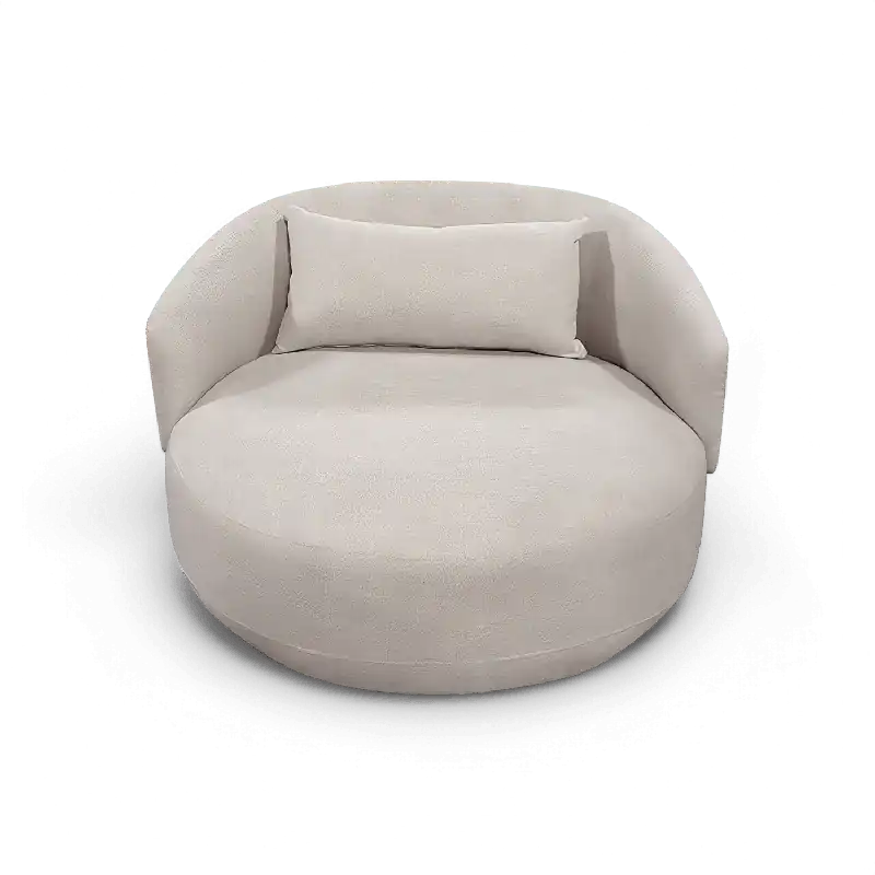 Amara Loveseat Cream - Modani Furniture
