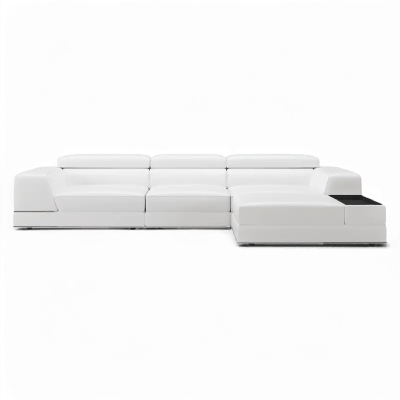 Amadeo Modular Sectional Sofa White - Modani Live