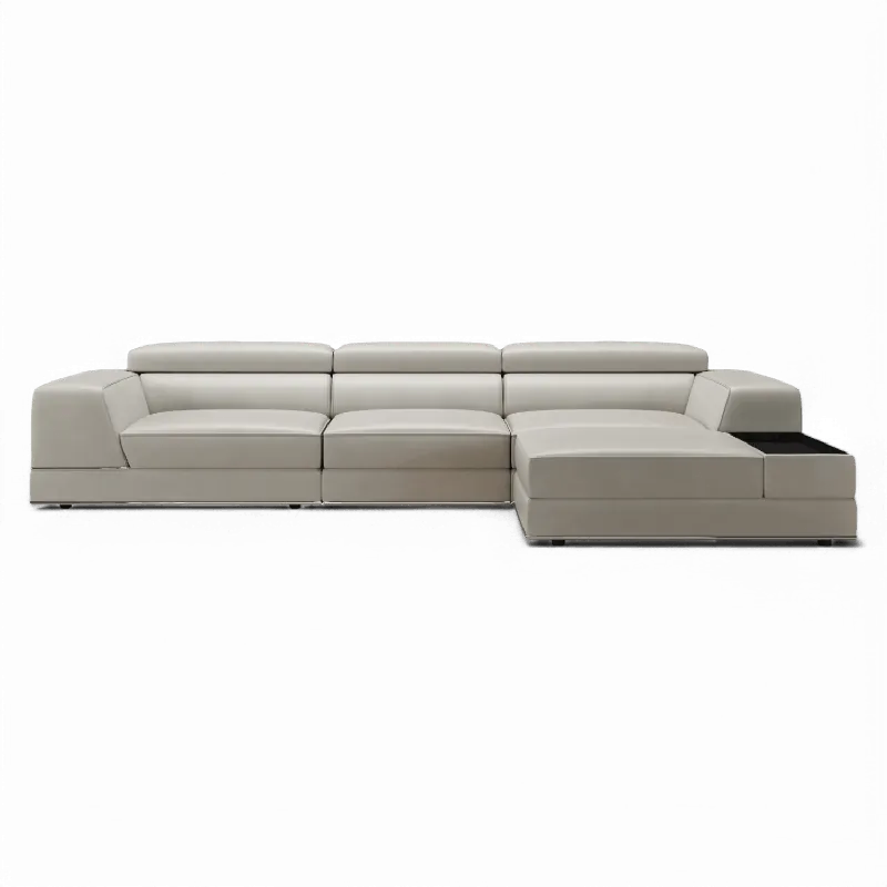 Amadeo Modular Sectional Sofa Light Gray - Modani Live