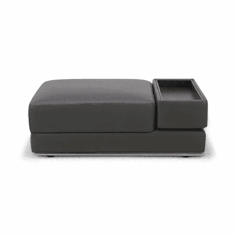 Amadeo Ottoman Elephant Gray - Modani Live