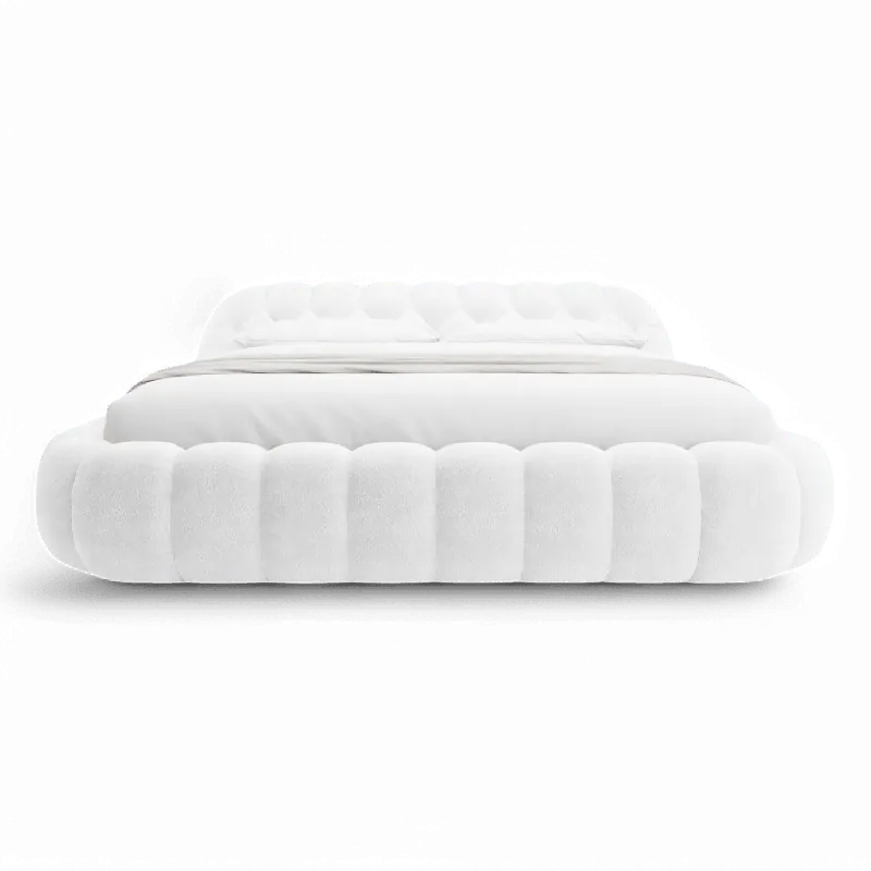 Warby Bed White - Modani Furniture