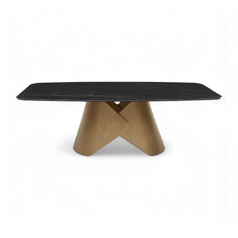 Siena Dining Table Black - Modani Furniture