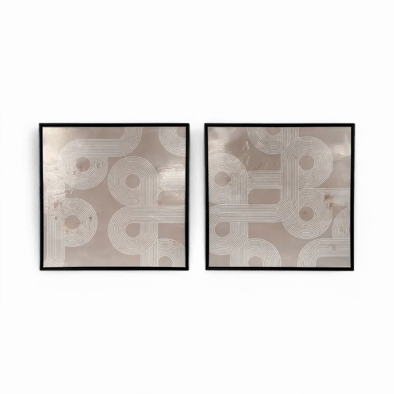 Arc of Calm 24" x 24" (Set of 2) - Modani Live