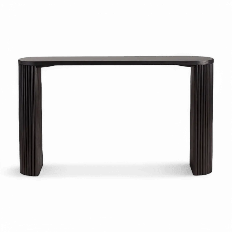 Oxford Console Black Wood - Modani Furniture
