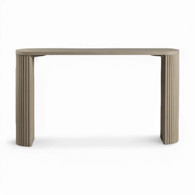 Oxford Console Greige Oak - Modani Furniture