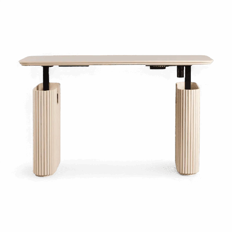 Oxford Desk Alabaster - Modani Furniture