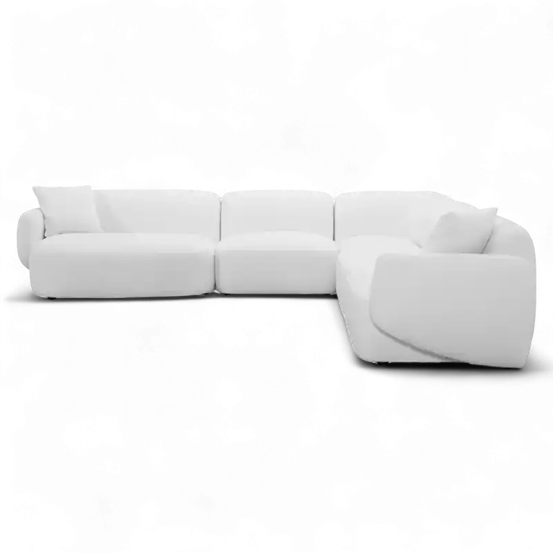Divano Sectional Off White - Modani Live
