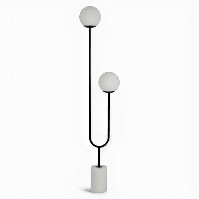 Brisa Floor Lamp Black & White - 401Safavieh
