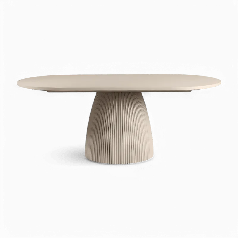 Oxford Rectangular Dining Table Alabaster - Modani Furniture