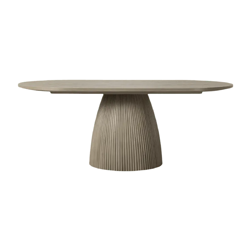 Oxford Rectangular Dining Table Greige Oak - Modani Furniture